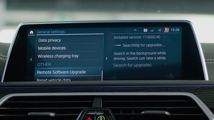 Remote Software Upgrade : mise à jour logicielle de BMW | BMW.be