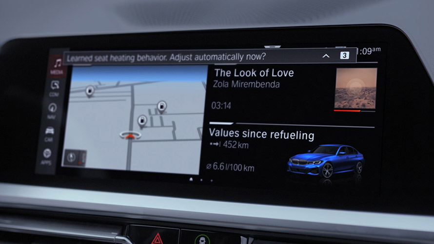 Automate My Habits Automate My Habits sur le BMW Display