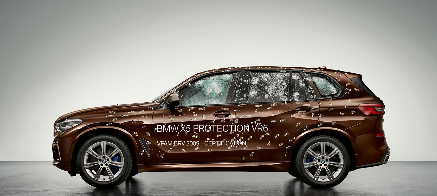 Véhicules de sécurité BMW BMW X5 Protection VR6 Vos avantages Véhicules de sécurité BMW BMW X5 Protection VR6 Vos avantages