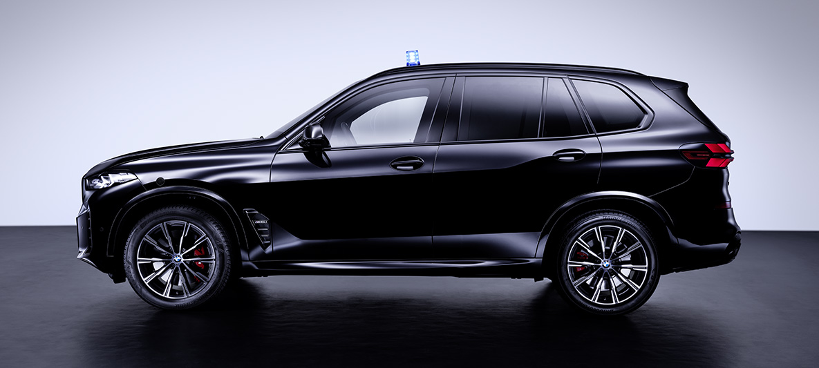 Véhicules de sécurité BMW BMW Ce qui est protégé extérieur Véhicules de sécurité BMW BMW Ce qui est protégé vue avant extérieur BMW