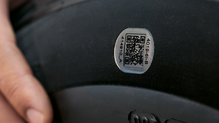 Pneus BMW, pneus avec code QR Pneus BMW, pneus avec code QR