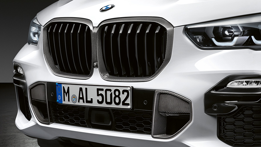 M Performance sierrooster vooraan Carbon BMW M Performance Parts M Performance sierrooster vooraan Carbon