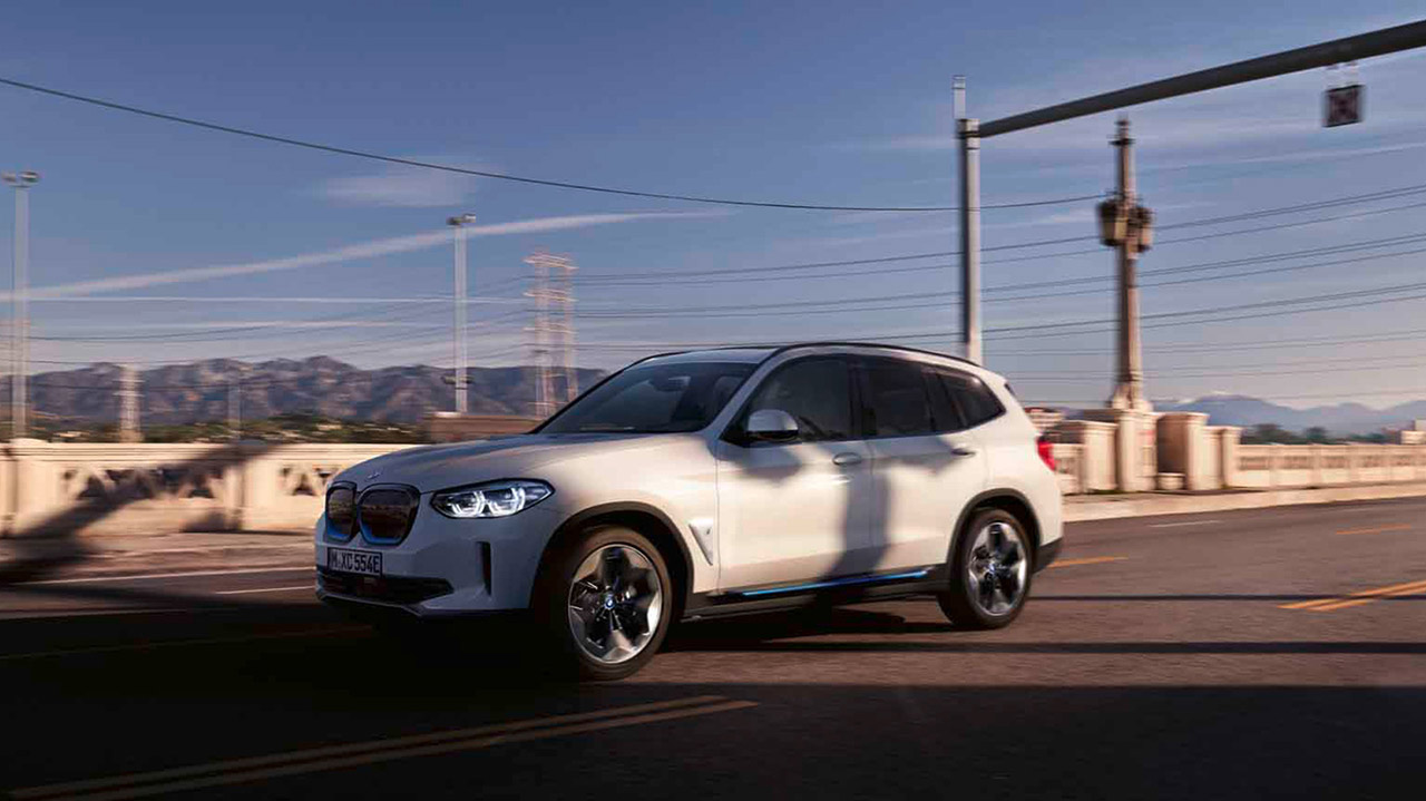 Rijbereik van de BMW iX3 Rijbereik van de BMW iX3