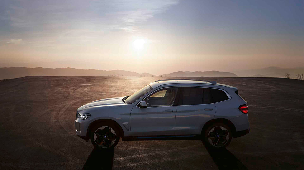 Rijbereik van de BMW iX3 Rijbereik van de BMW iX3