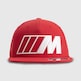 Casquette BMW M Large Logo  Rouge