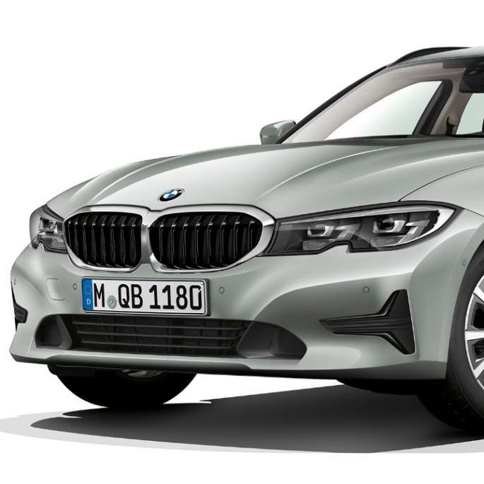 BMW Série 3 Touring, Modèle Advantage, vue de trois quarts avant G21