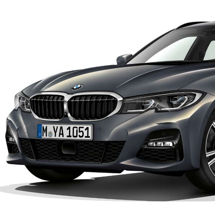 BMW Série 3 Touring, Modèle M Sport, vue de trois quarts avant G21