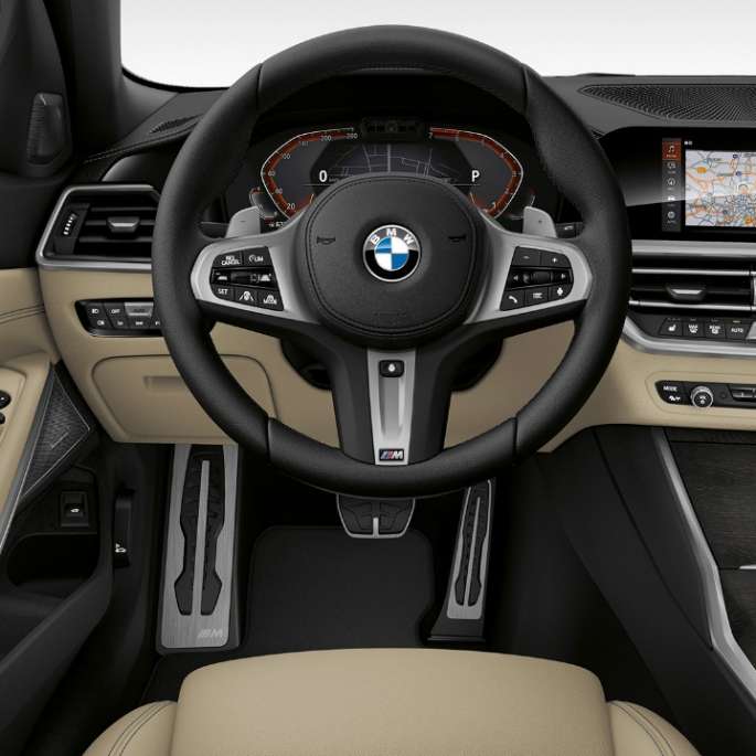 BMW Série 3 Touring, Modèle M Sport, poste de conduite G21