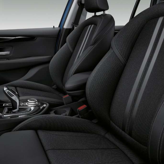 Sportzetels BMW 2 Reeks Gran Tourer 218i Model Advantage F46 2018 interieur