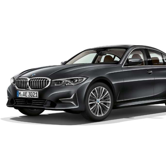BMW 3 Reeks Berline, Model Luxury,BMW 3 Reeks Berline, Model Sport Zijaanzicht in stilstand van de BMW 3 Reeks Berline als model Luxury.,Zijaanzicht in stilstand van de BMW 3 Reeks Berline als model Sport.